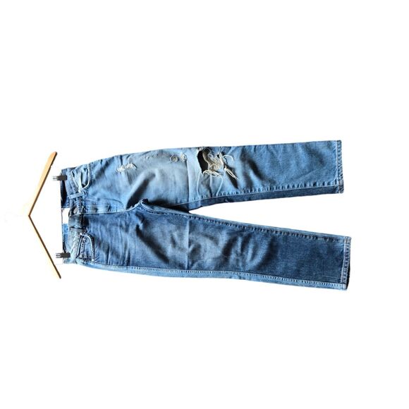 Revice Denim Patchwork Style High Waisted Straight Leg‎ Jeans Size 26 - Picture 3 of 6